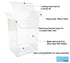 Toy Collector Store Collapsible .50mm Thick Protector Box 20-Pack Fits 4" Funko POP